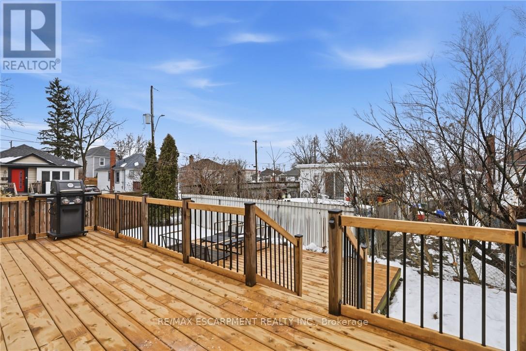 32 Audrey Street, Hamilton, ON - Outdoor With Deck Patio Veranda With Exterior