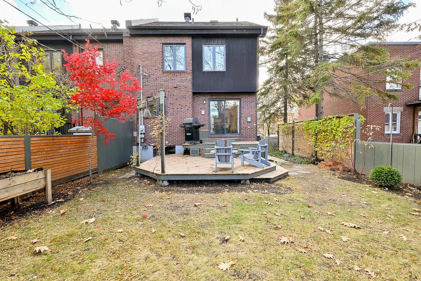 Face arrière - 654Z Av. Pine, Saint-Lambert, QC - Outdoor With Deck Patio Veranda