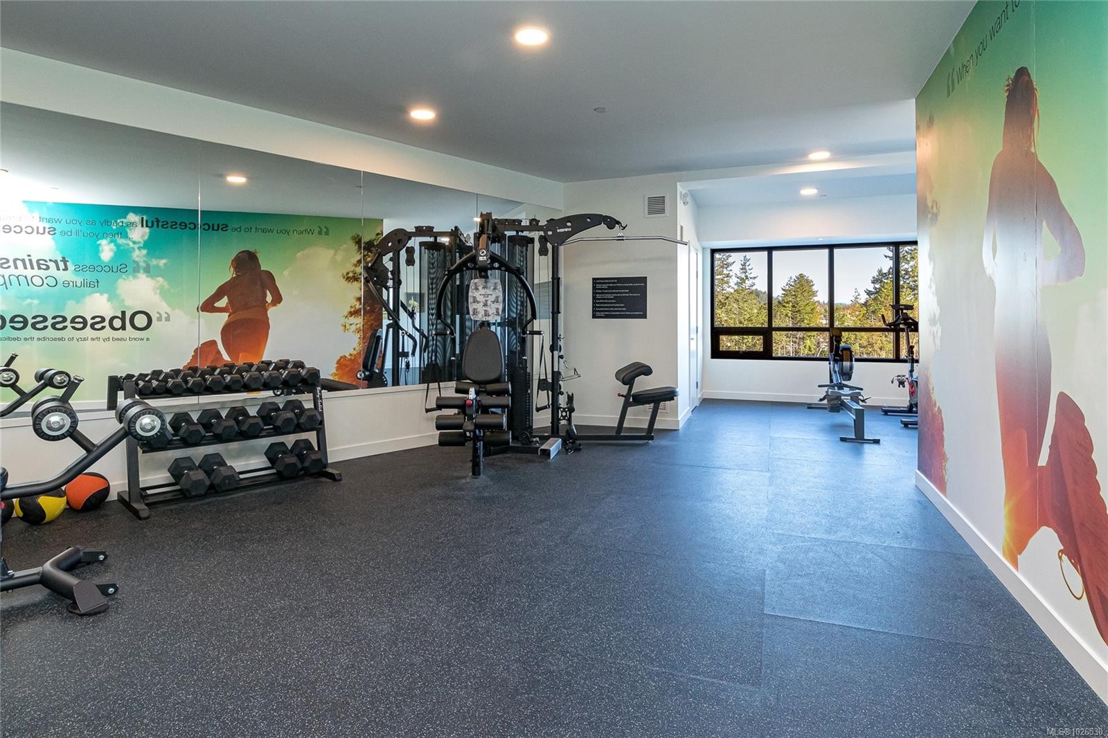 114-2390 City Gate Blvd, Langford, BC - Indoor Photo Showing Gym Room