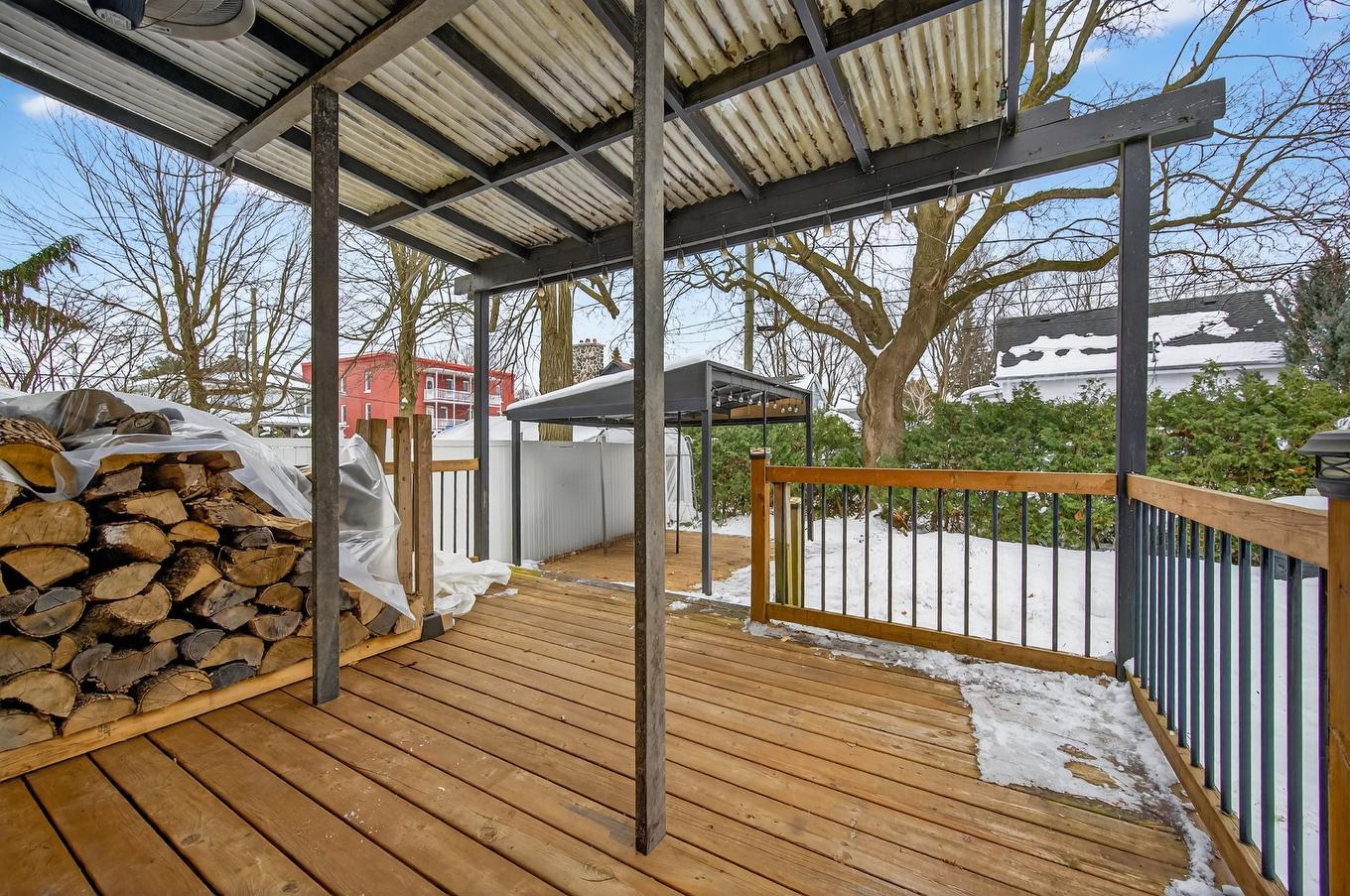 Balcon - 1050 Rue Notre-Dame, Saint-Césaire, QC - Outdoor With Deck Patio Veranda With Exterior