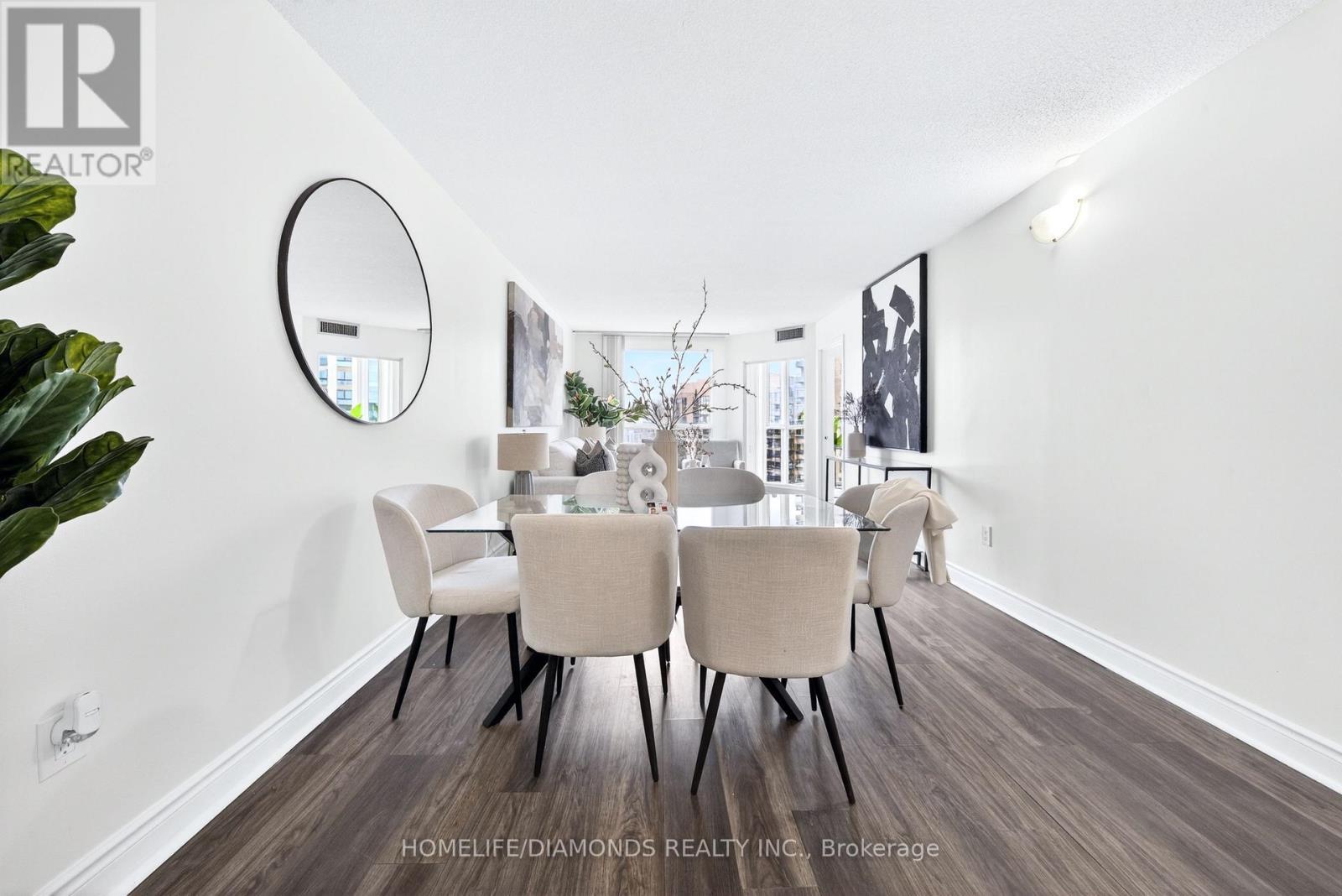 2002 - 5 Concorde Place, Toronto, ON - Indoor Photo Showing Dining Room