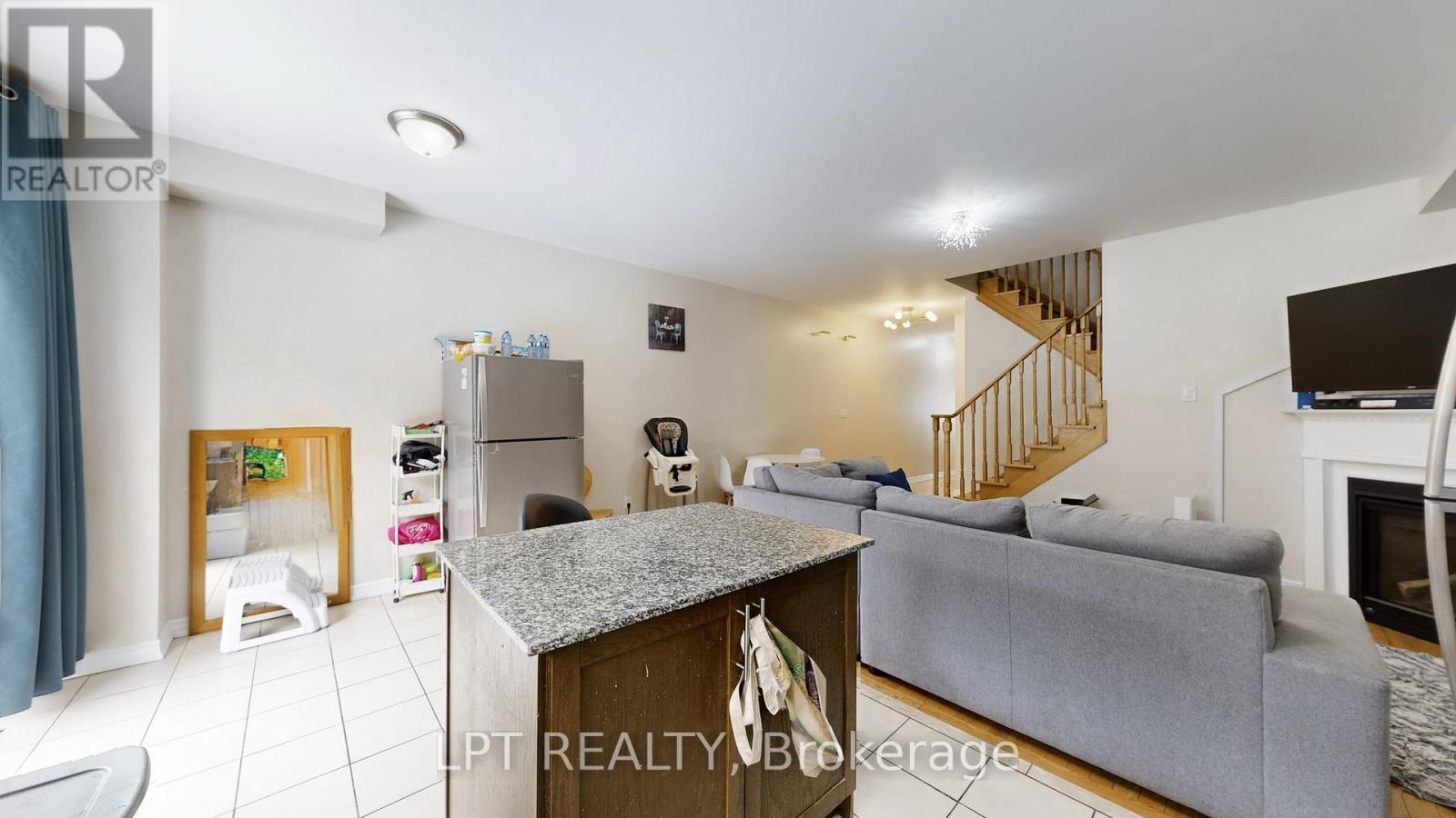 162 Agava Street, Brampton, ON - Indoor Photo Showing Living Room With Fireplace