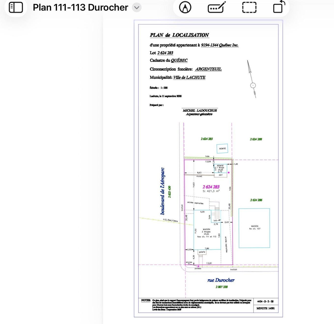 À construire - 111 Rue Durocher, Lachute, QC