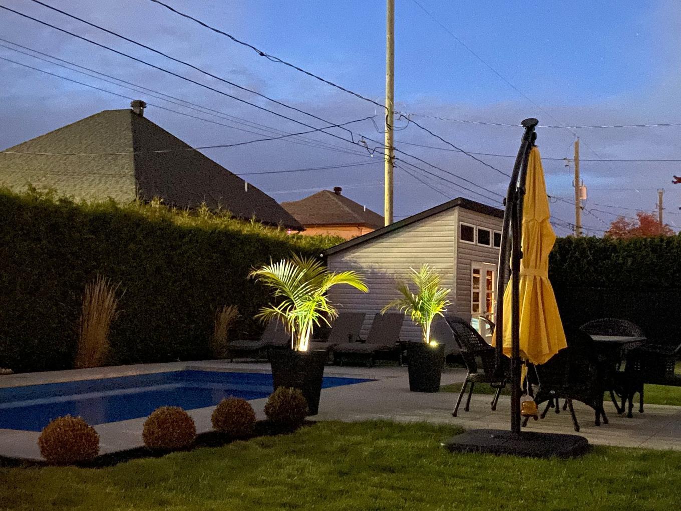 Cour - 13970 Rue Guillaume-Alarie, Mirabel, QC - Outdoor With In Ground Pool