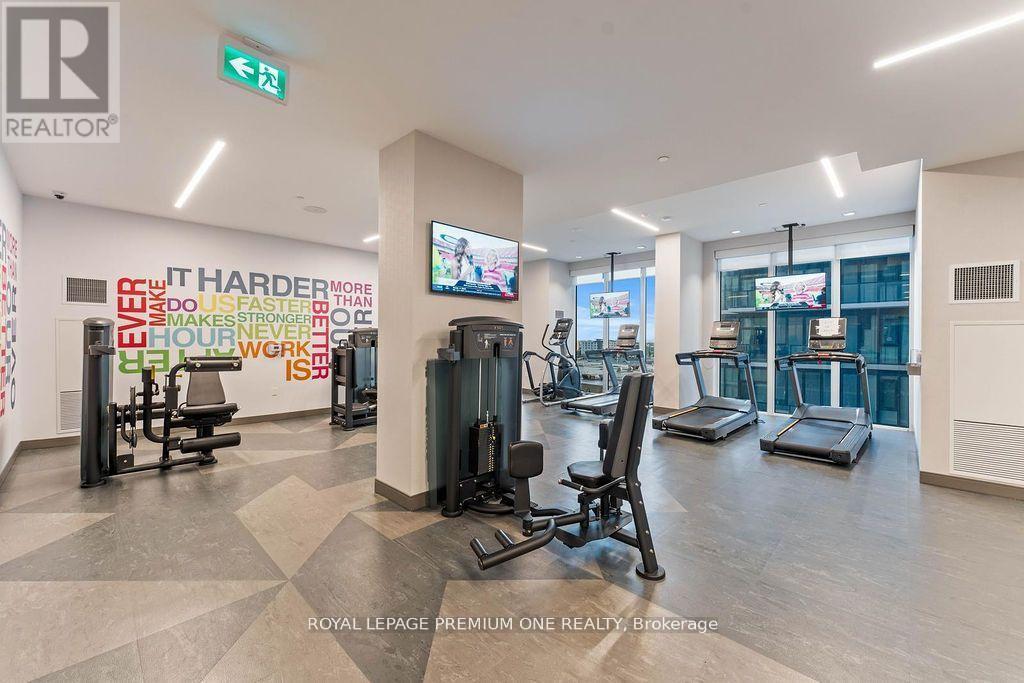 511 - 9000 Jane Street, Vaughan, ON - Indoor Photo Showing Gym Room