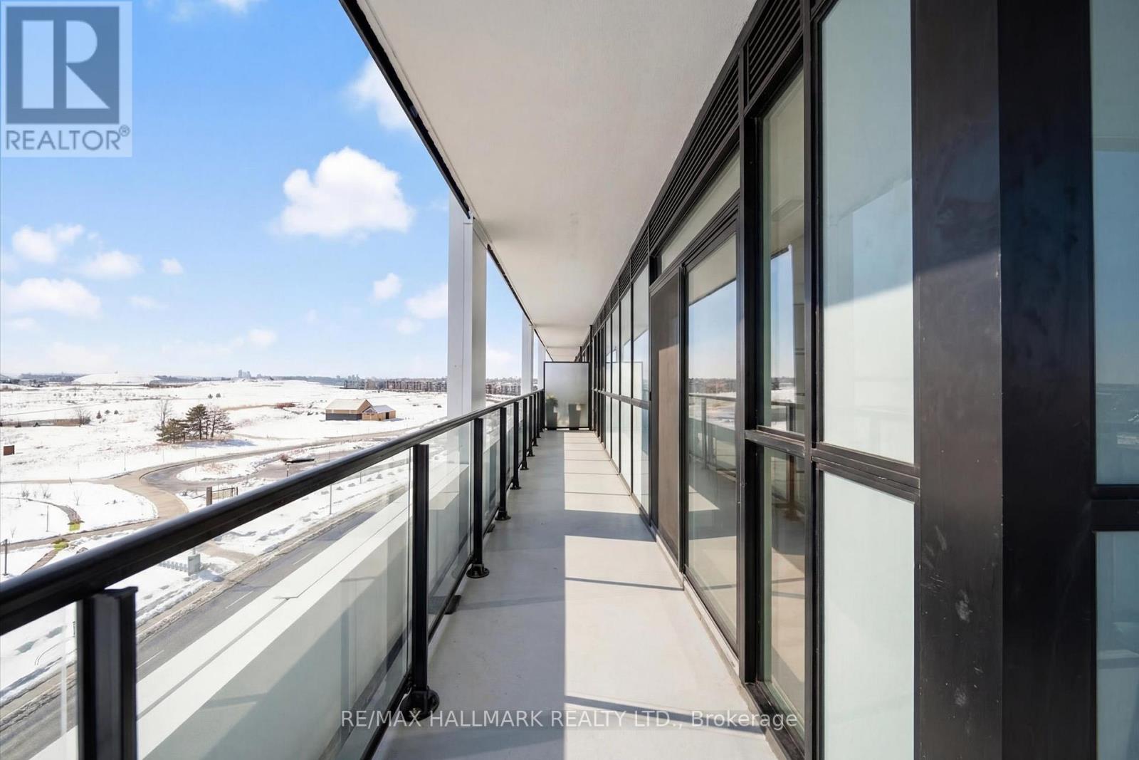 621 - 60 George Butchart Drive, Toronto, ON - Outdoor With Balcony With View With Exterior