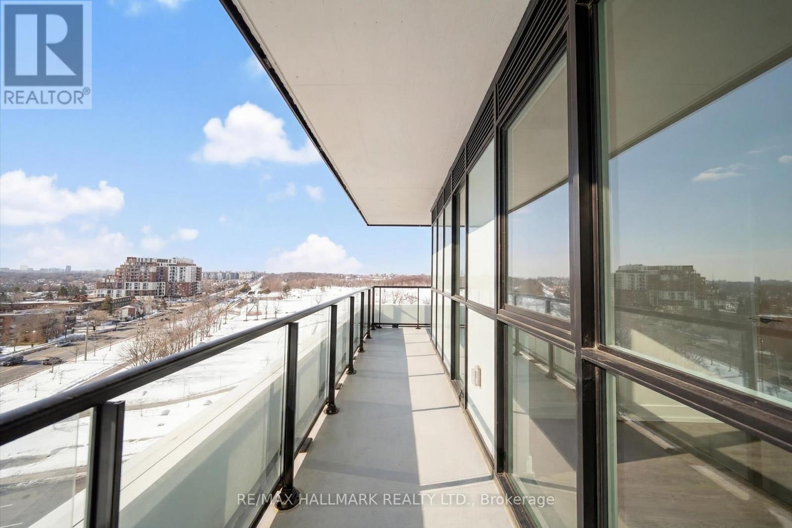 621 - 60 George Butchart Drive, Toronto, ON - Outdoor With Balcony With View With Exterior