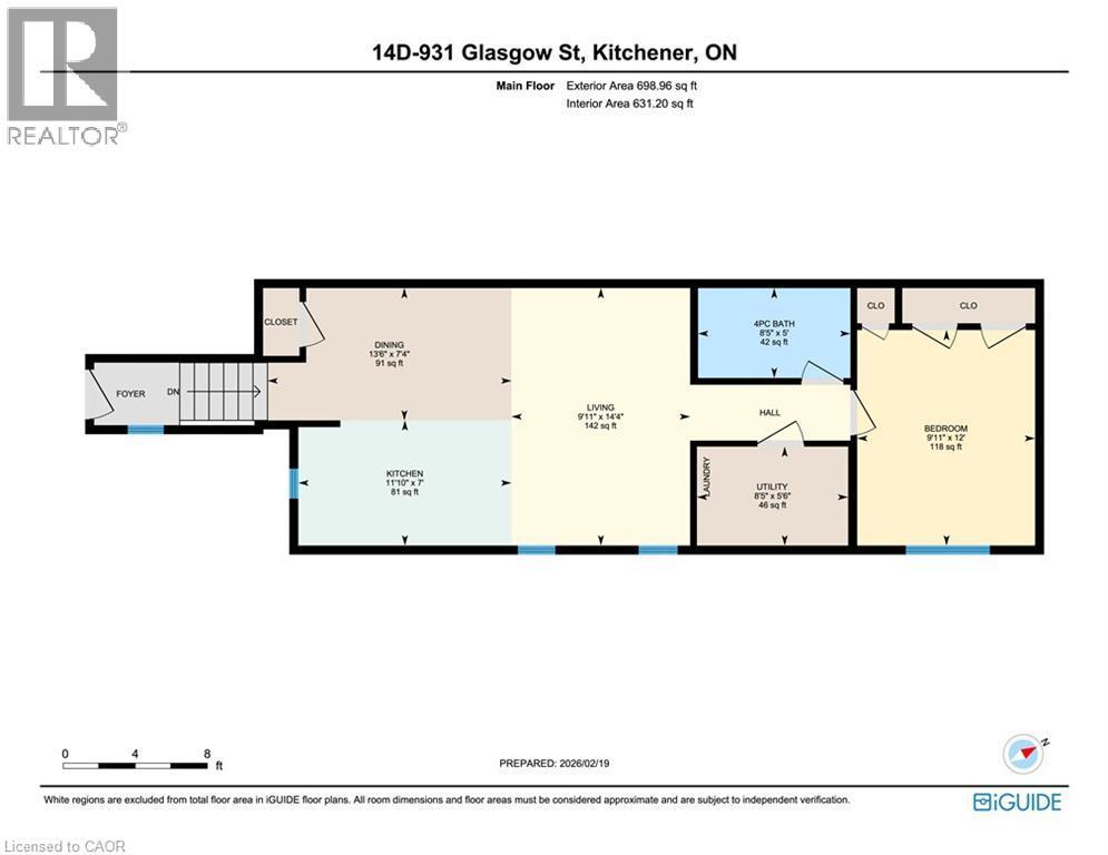 Floor Plan - 931 Glasgow Street Unit# 14D, Kitchener, ON - Other