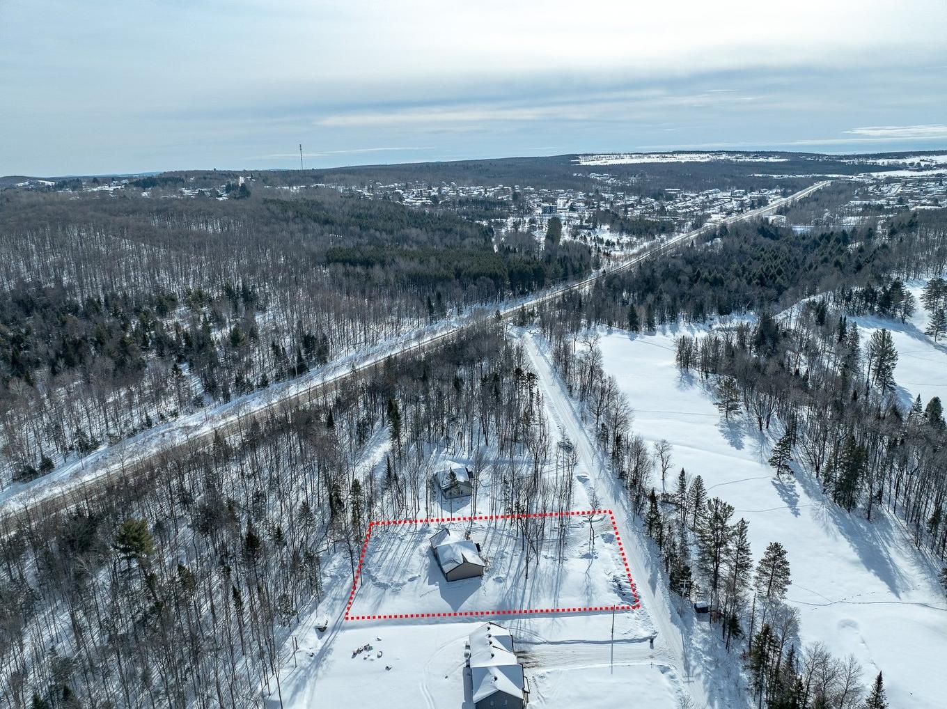 Photo aérienne - 127 Rue Des Ruisseaux, Val-Des-Sources, QC - Outdoor With View