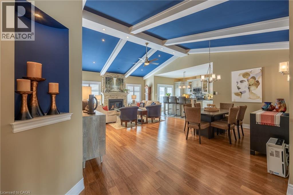 27 Viking Lane, Port Dover, ON - Indoor With Fireplace