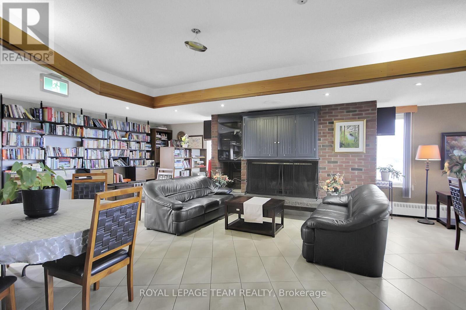 Library / Lounge - 708 - 20 Chesterton Drive, Ottawa, ON - Indoor
