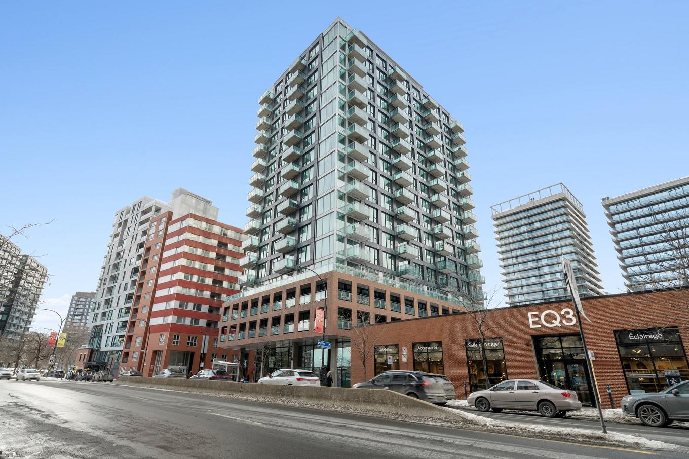 Frontage - 1209-1165 Rue Wellington, Montréal (Le Sud-Ouest), QC - Outdoor With Balcony With Facade