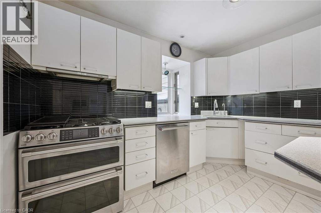 123 Lorraine Avenue, Kitchener, ON - Indoor Photo Showing Kitchen With Upgraded Kitchen