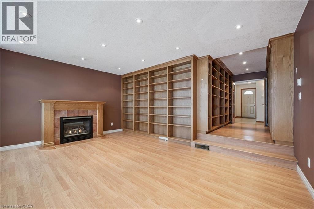 123 Lorraine Avenue, Kitchener, ON - Indoor With Fireplace