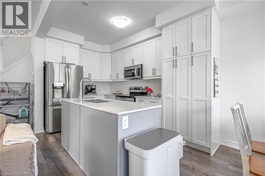 29 Bellhouse Avenue, Brantford, ON - Indoor Photo Showing Kitchen With Double Sink