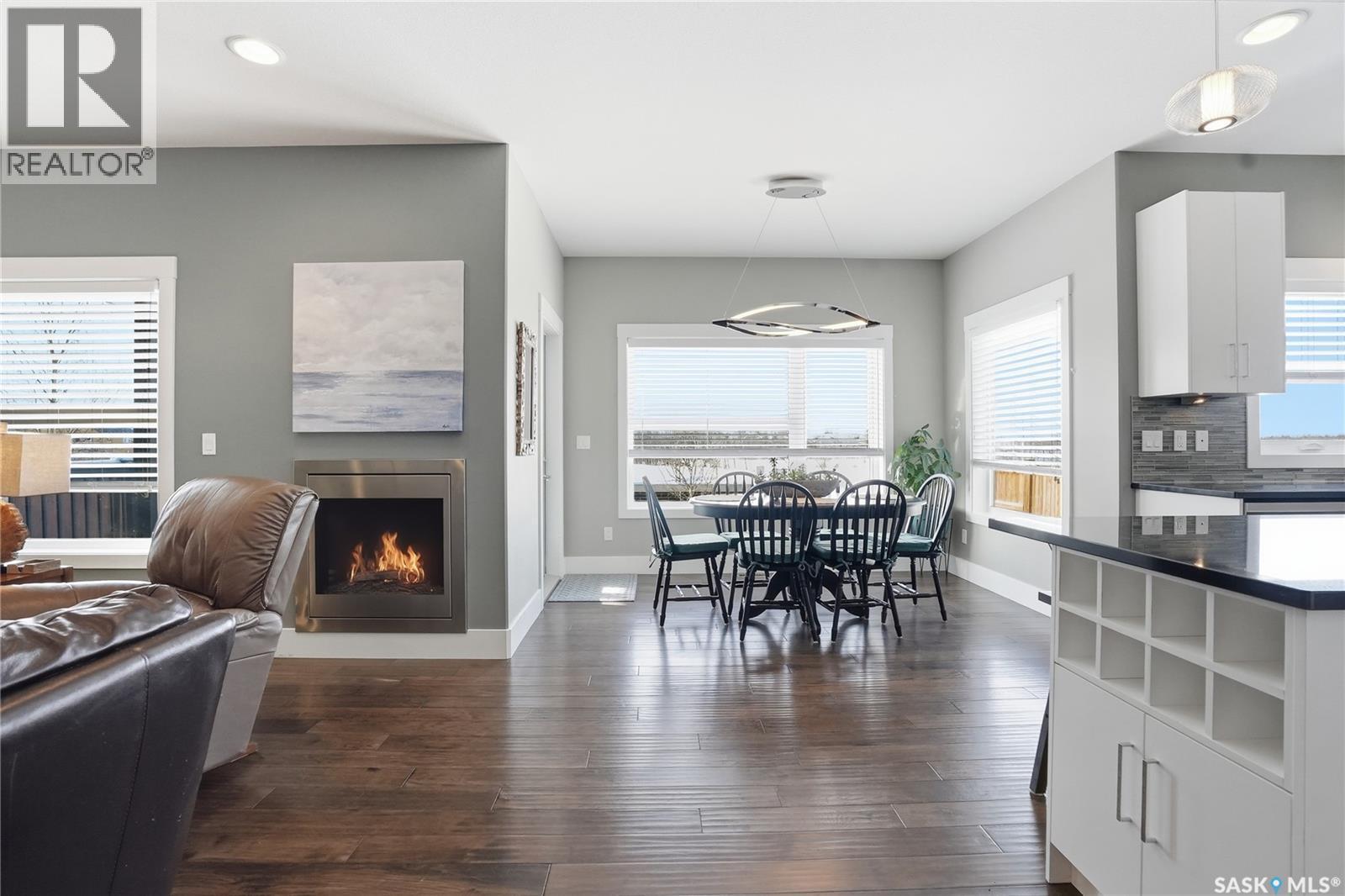 311 Mahabir Court, Saskatoon, SK - Indoor With Fireplace
