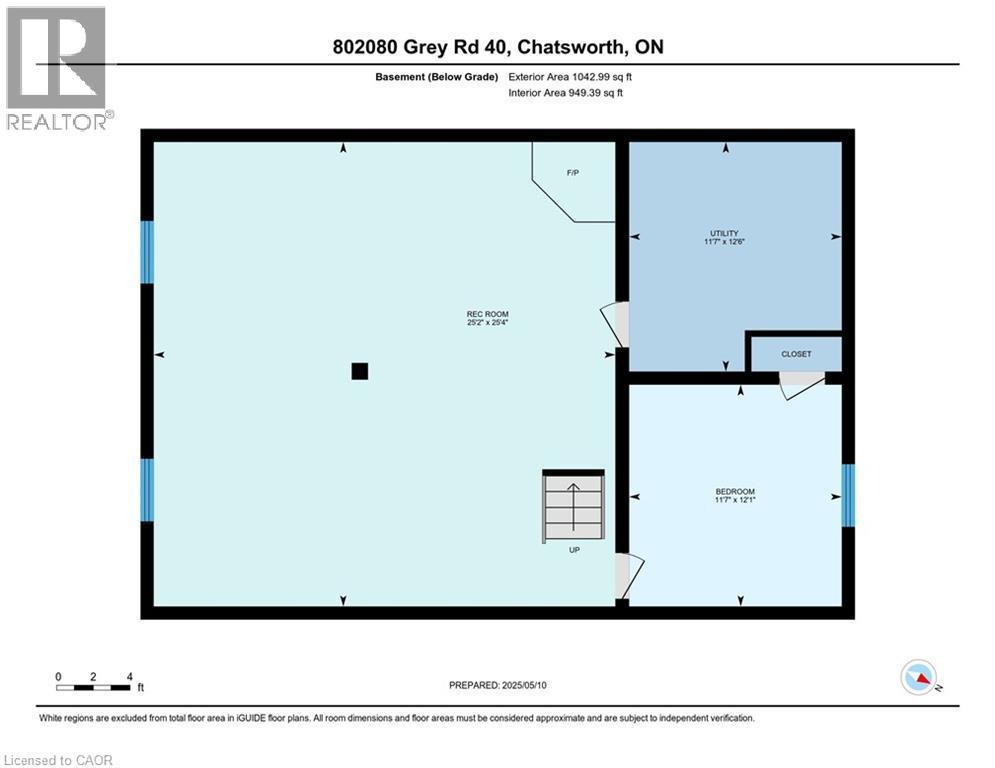 Basement - 802080 Grey Road 40, Chatsworth (Twp), ON - Other
