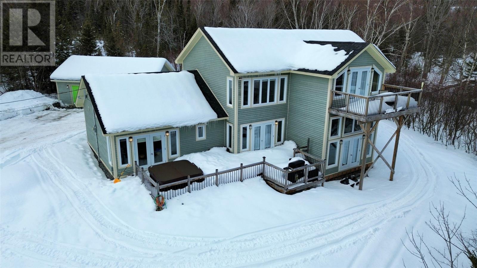 9 Brook Close, Humber Valley Resort, NL - Outdoor With Deck Patio Veranda With Exterior