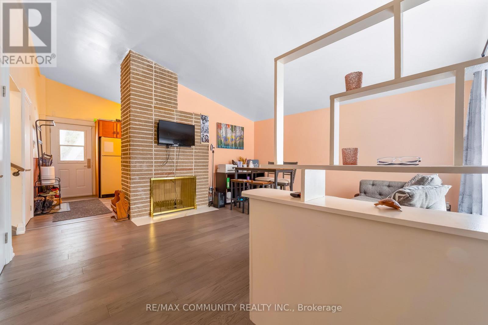 15 Ben Stanton Boulevard, Toronto, ON - Indoor Photo Showing Other Room With Fireplace