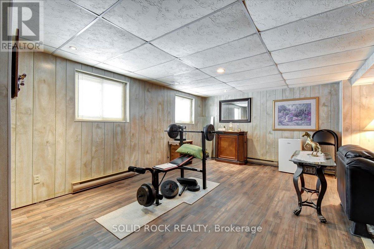 Large Recreation Room with Windo - 111 Church Street, Trent Hills, ON - Indoor Photo Showing Gym Room