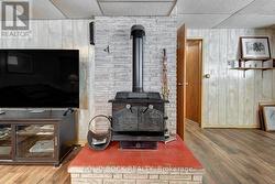 Electric Fireplace/Can be converted back to Wood -