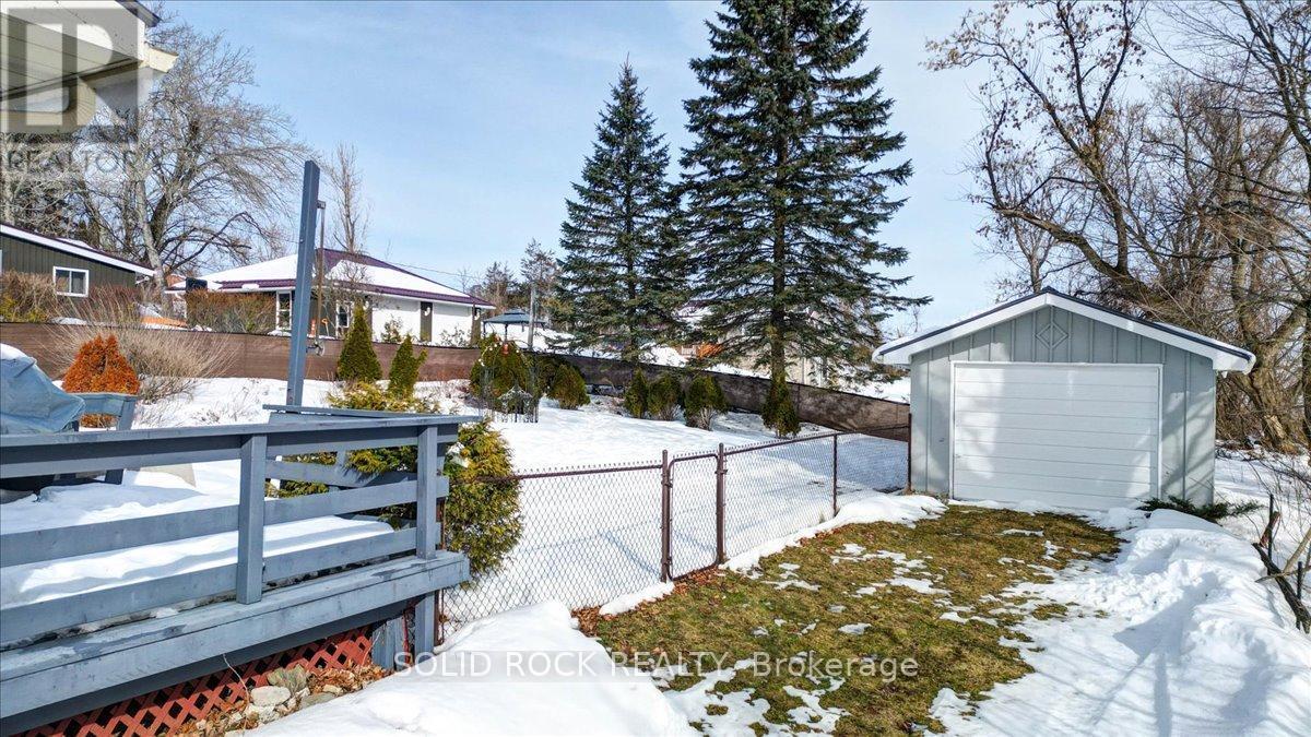 Large Fully Fenced Back Yard - 111 Church Street, Trent Hills, ON - Outdoor