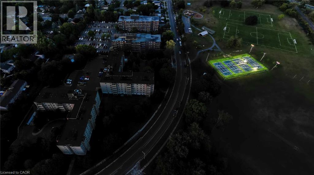 Night Aerial View - 93 Westwood Road Unit# 206, Guelph, ON - Outdoor With View