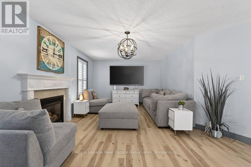 84 Loon Avenue, Barrie, ON - Indoor Photo Showing Living Room With Fireplace