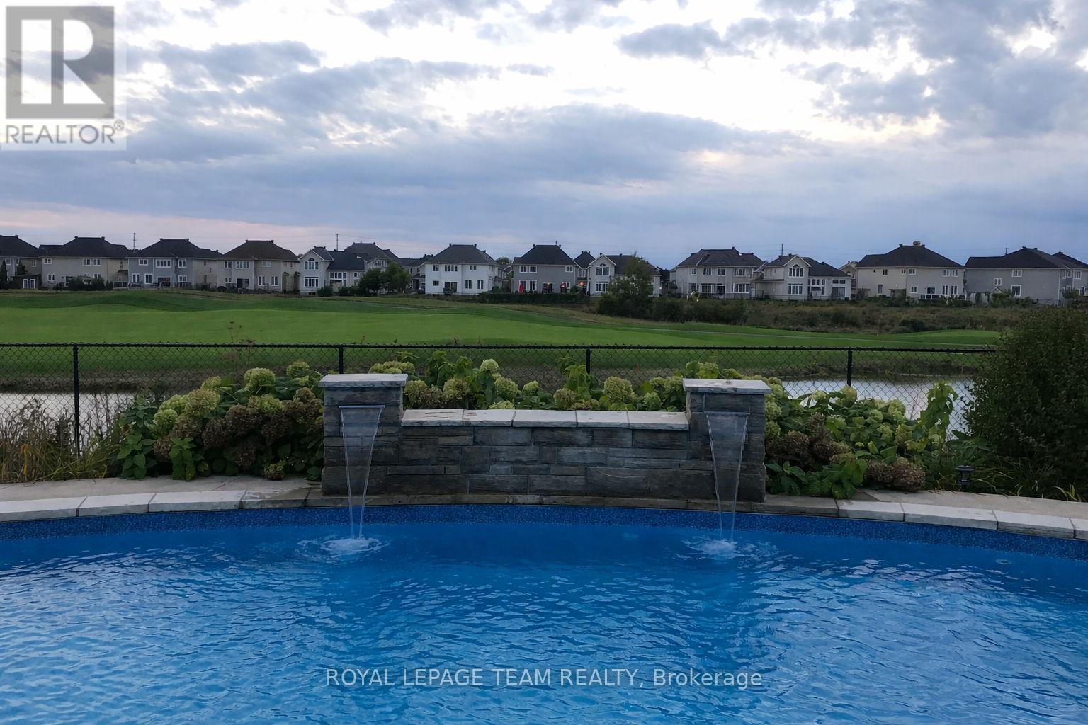 430 Kilmarnock Way, Ottawa, ON - Outdoor With In Ground Pool With View