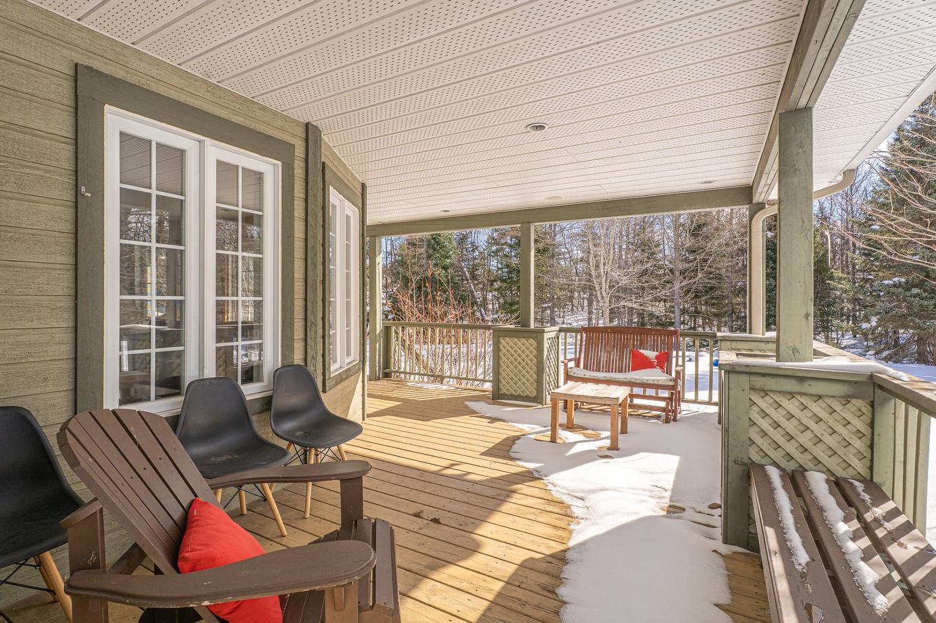 Balcon - 38 Imp. Denise, Lac-Supérieur, QC - Outdoor With Deck Patio Veranda With Exterior