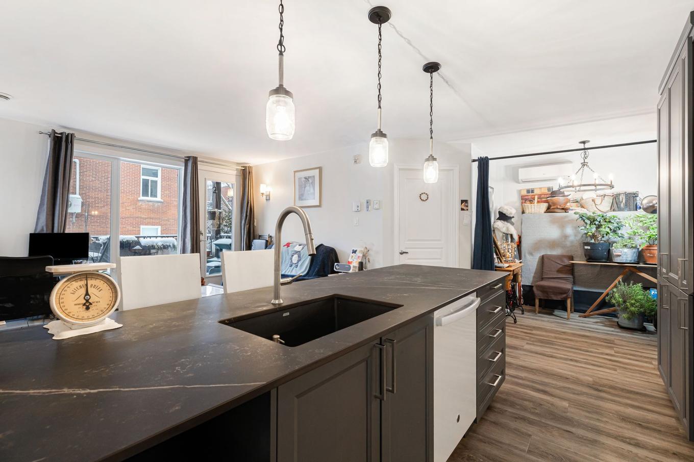 Cuisine - 202-3561 Rue De Rouen, Montréal (Mercier/Hochelaga-Maisonneuve), QC - Indoor Photo Showing Kitchen