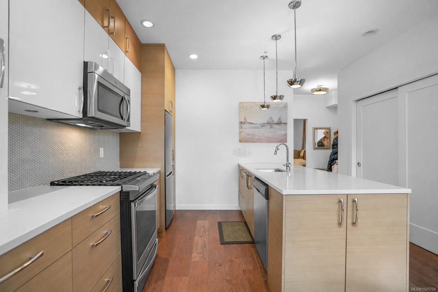 102-1014 Park Blvd, Victoria, BC - Indoor Photo Showing Kitchen With Upgraded Kitchen