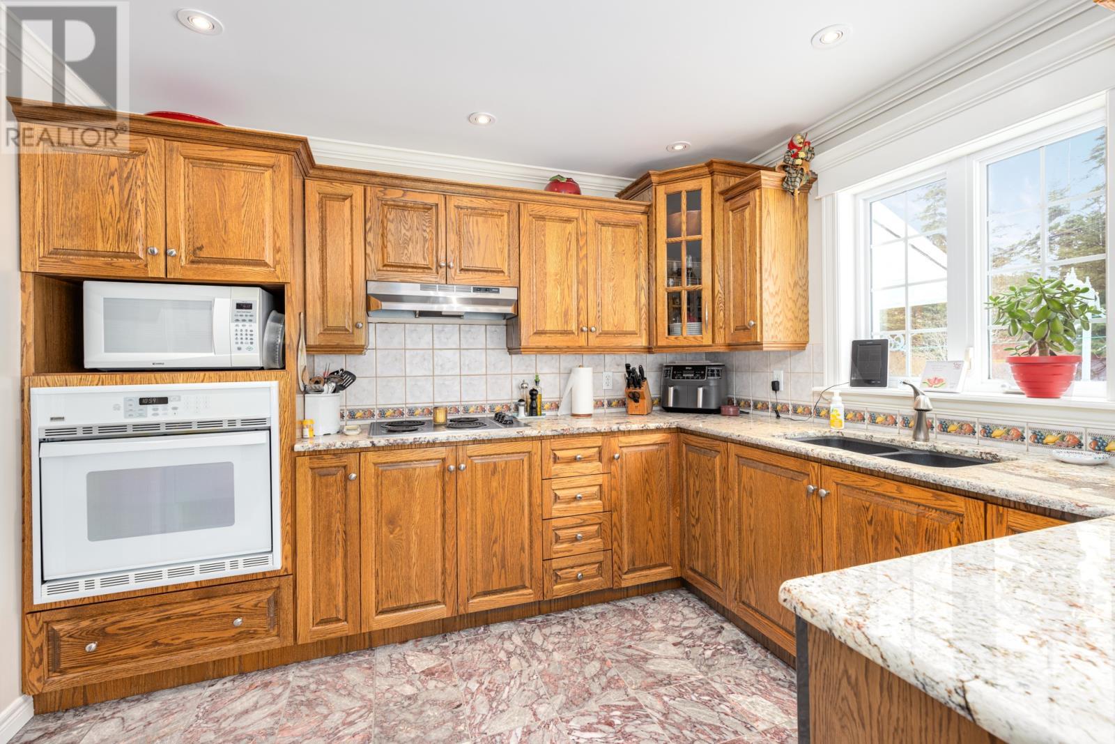 Kitchen - 3 Topsail Heights, Conception Bay South, NL - Indoor Photo Showing Kitchen With Double Sink