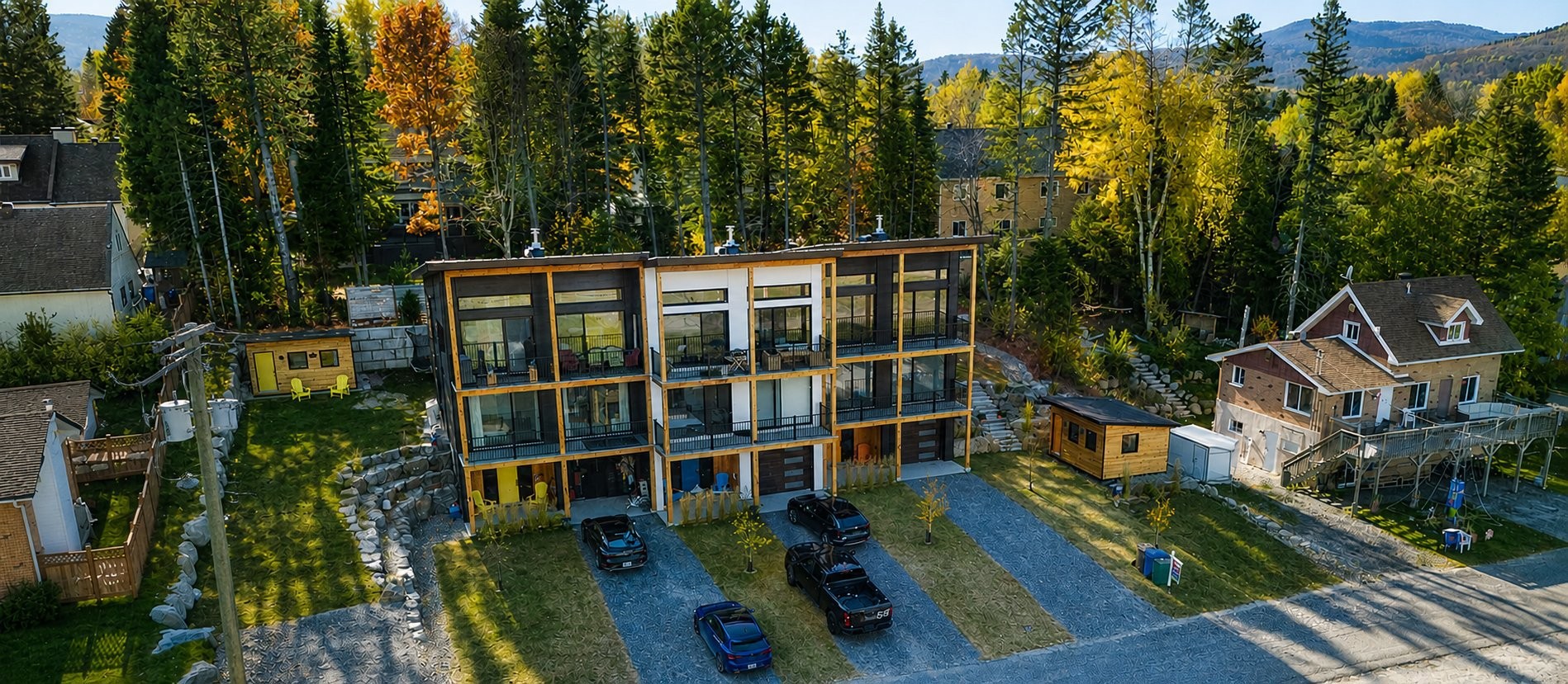 Photo aérienne - 538 Rue Désormeaux, Saint-Donat, QC - Outdoor