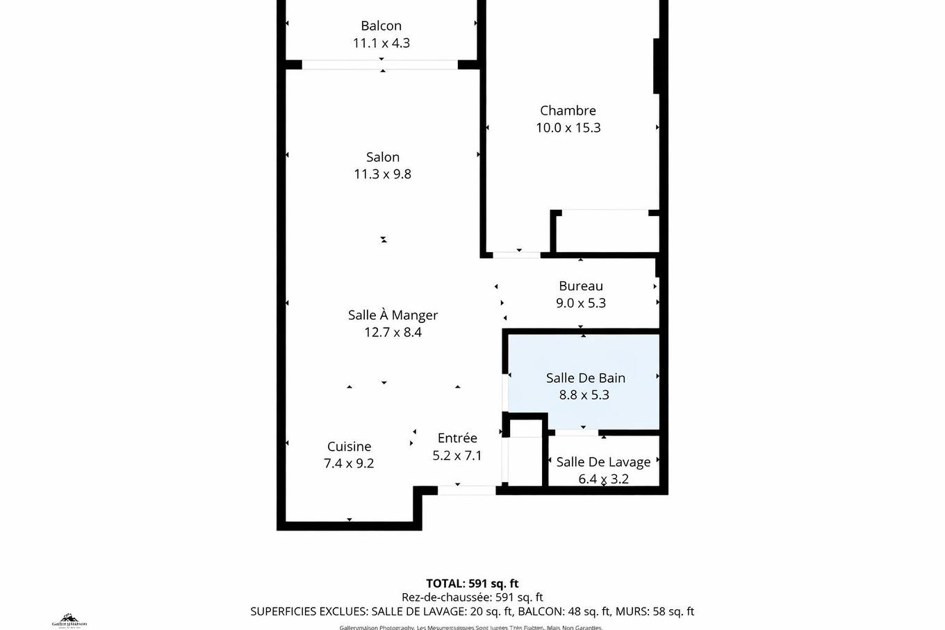 Drawing (sketch) - 203-2229 Rue Ste-Catherine E., Montréal (Ville-Marie), QC - Other
