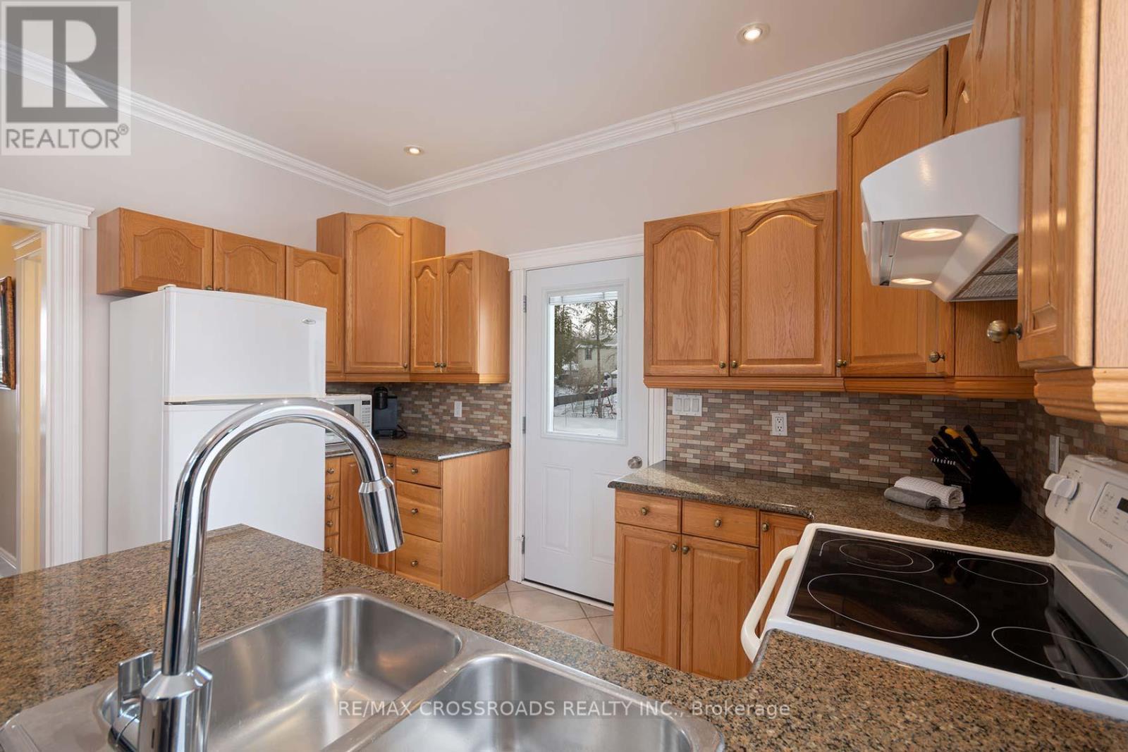 26 Victoria Street, Tweed, ON - Indoor Photo Showing Kitchen With Double Sink