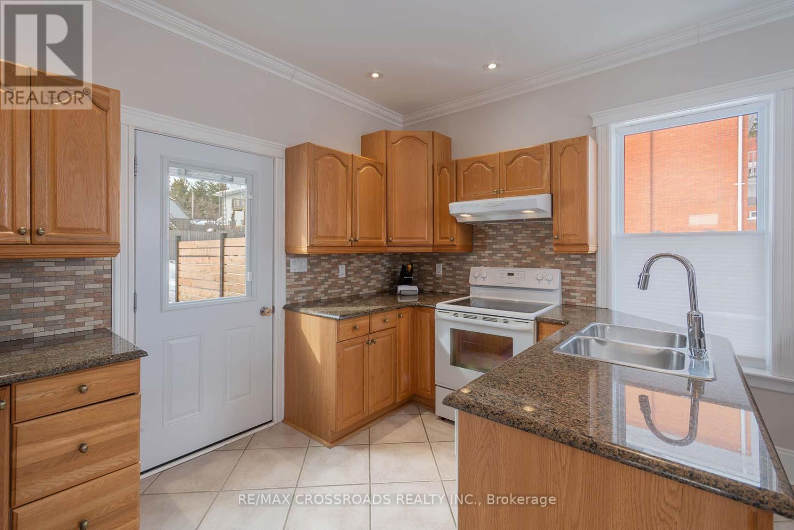 26 Victoria Street, Tweed, ON - Indoor Photo Showing Kitchen With Double Sink