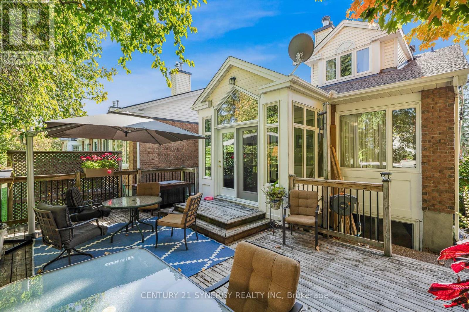 Backyard - 16 - 32 Innesbrook Court, Ottawa, ON - Outdoor With Deck Patio Veranda With Exterior