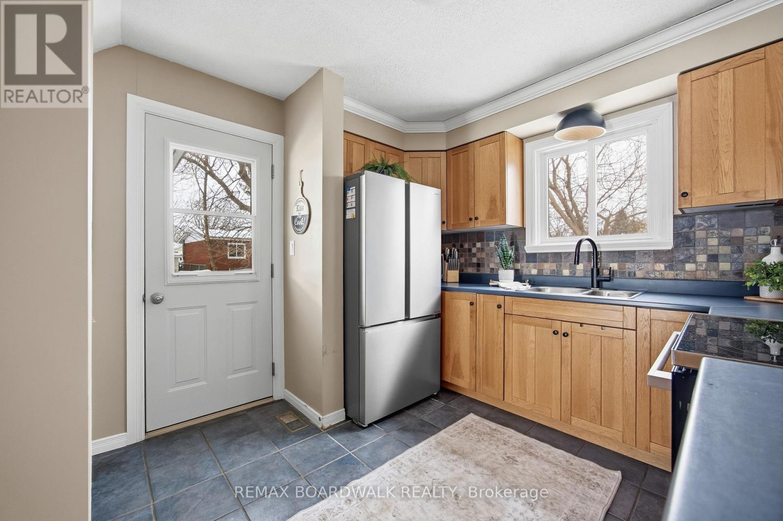 32 Provost Street, Perth, ON - Indoor Photo Showing Kitchen With Double Sink
