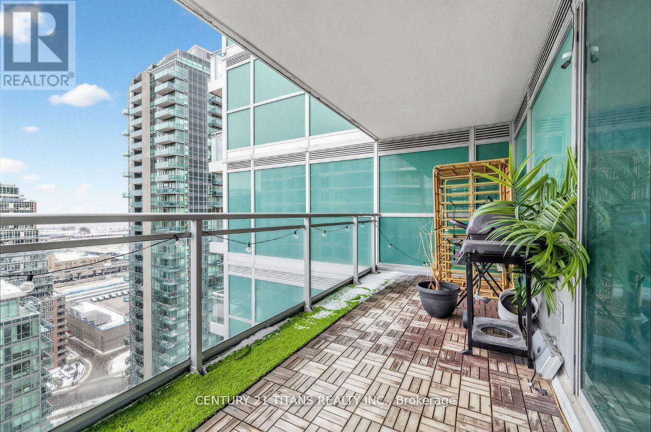 2102 - 100 Western Battery Road N, Toronto, ON - Outdoor With Balcony