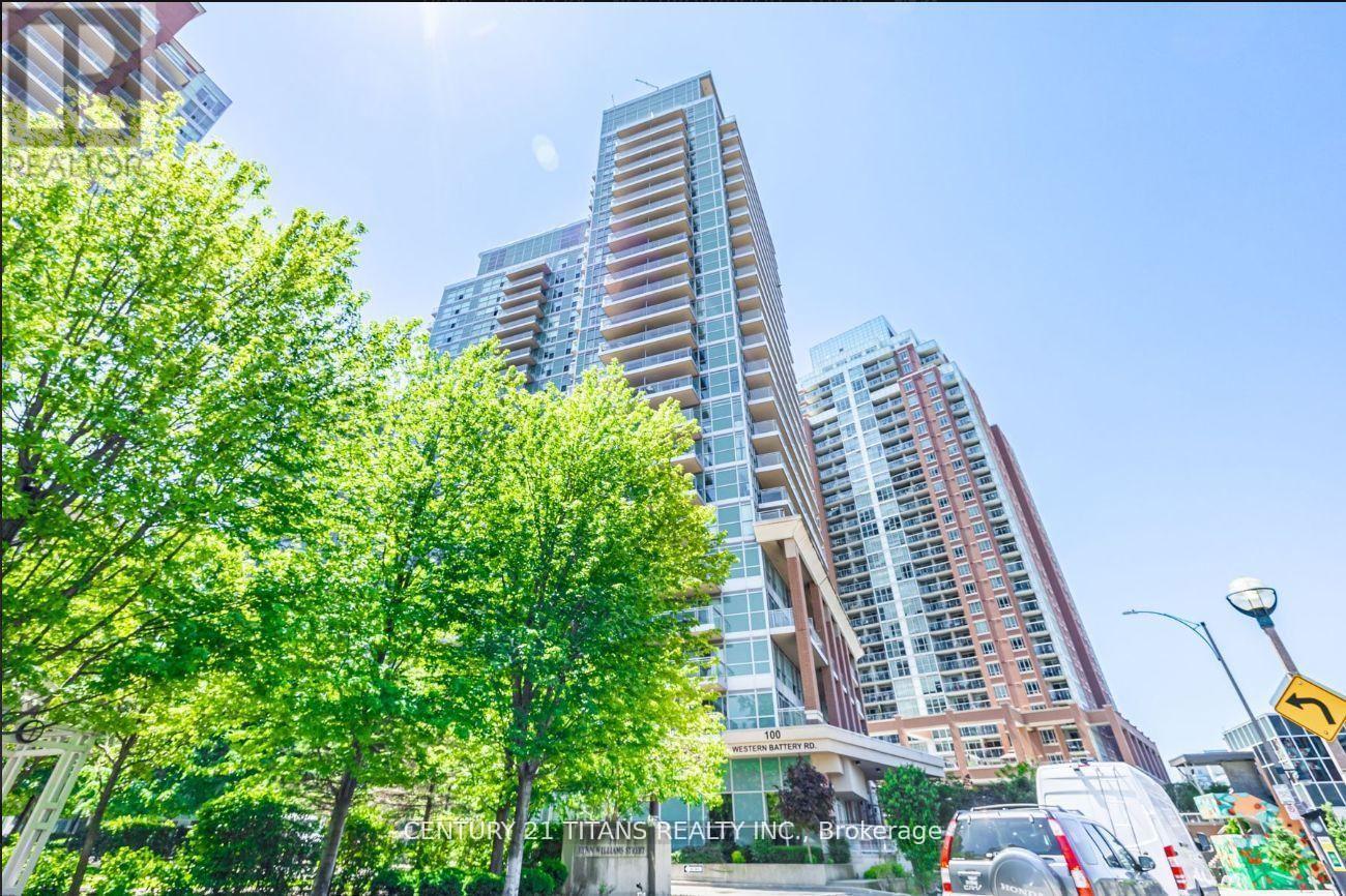 2102 - 100 Western Battery Road N, Toronto, ON - Outdoor With Facade