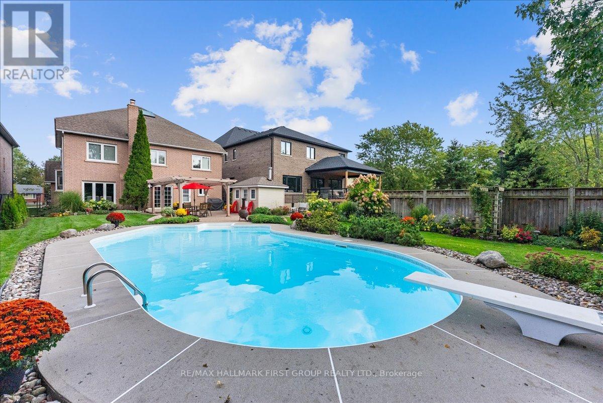 1884 Appleview Road, Pickering, ON - Outdoor With In Ground Pool With Backyard