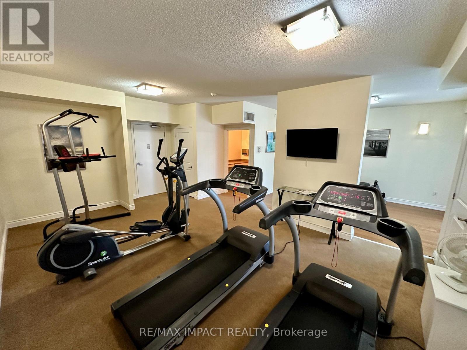 104 - 1 Sidney Lane, Clarington, ON - Indoor Photo Showing Gym Room