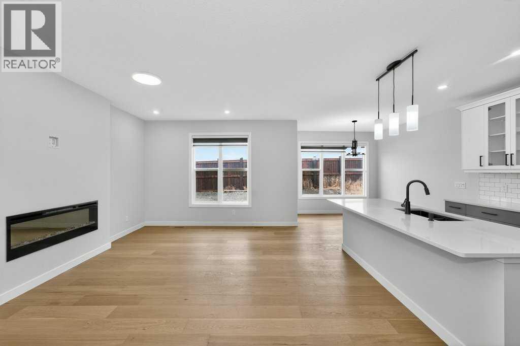 268 Cornerbrook Road Ne, Calgary, AB - Indoor With Fireplace