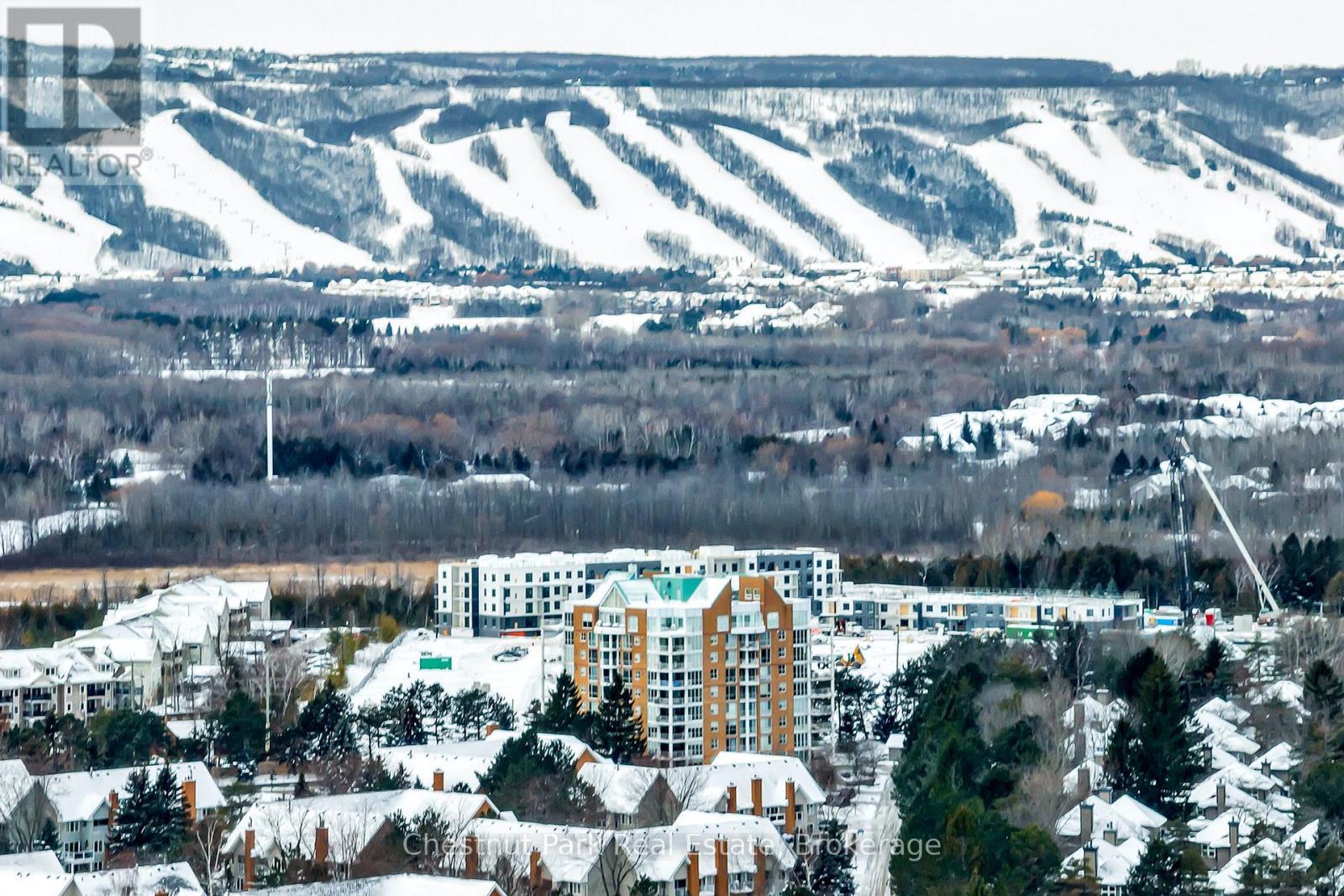 Only a short drive to all ski hills in the area! - 1001 - 24 Ramblings Way, Collingwood, ON - Outdoor With View