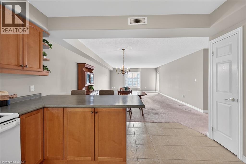 908 Mohawk Road E Unit# 308, Hamilton, ON - Indoor Photo Showing Kitchen
