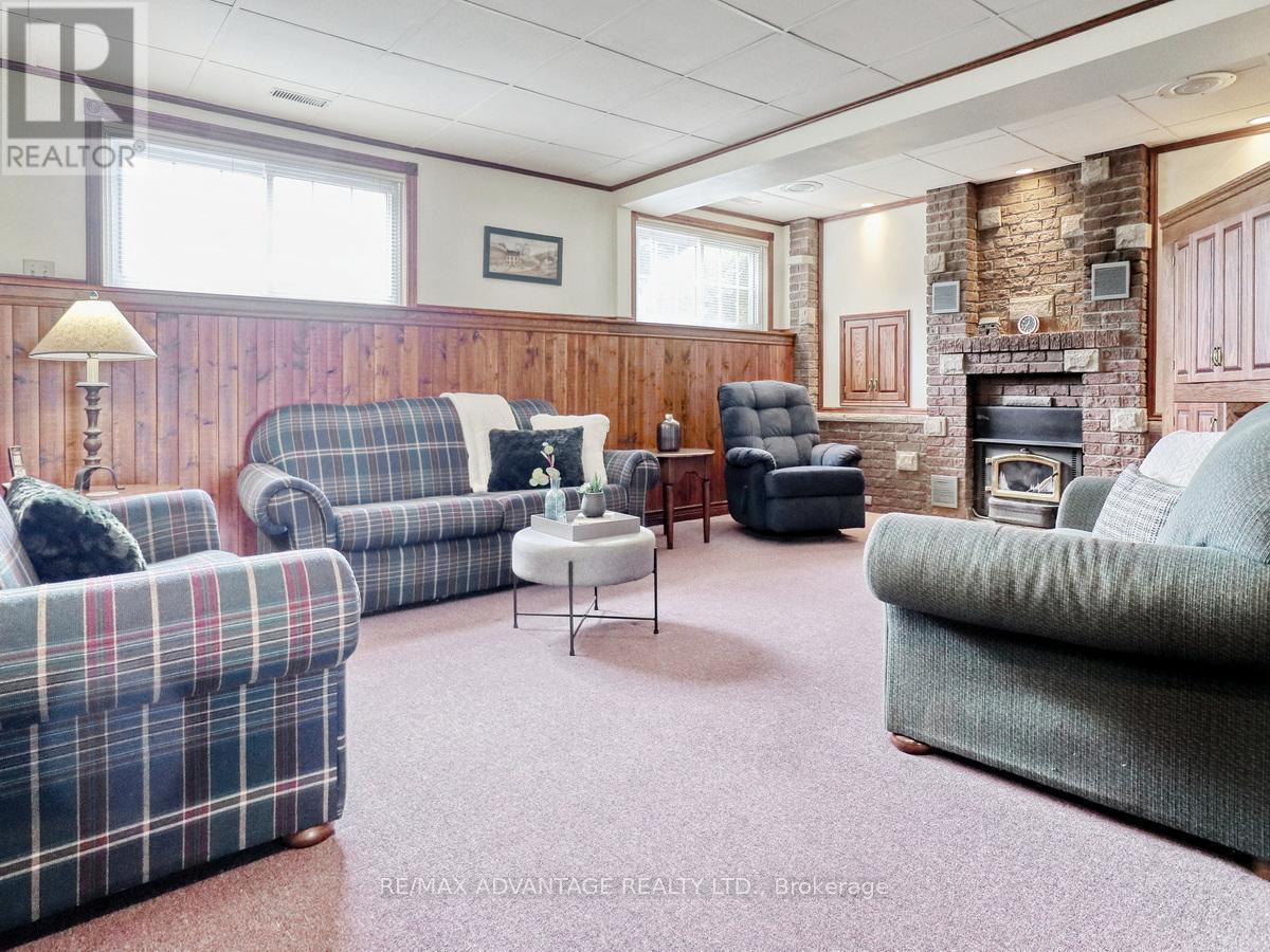 17248 Wyton Drive, Thames Centre, ON - Indoor Photo Showing Other Room With Fireplace