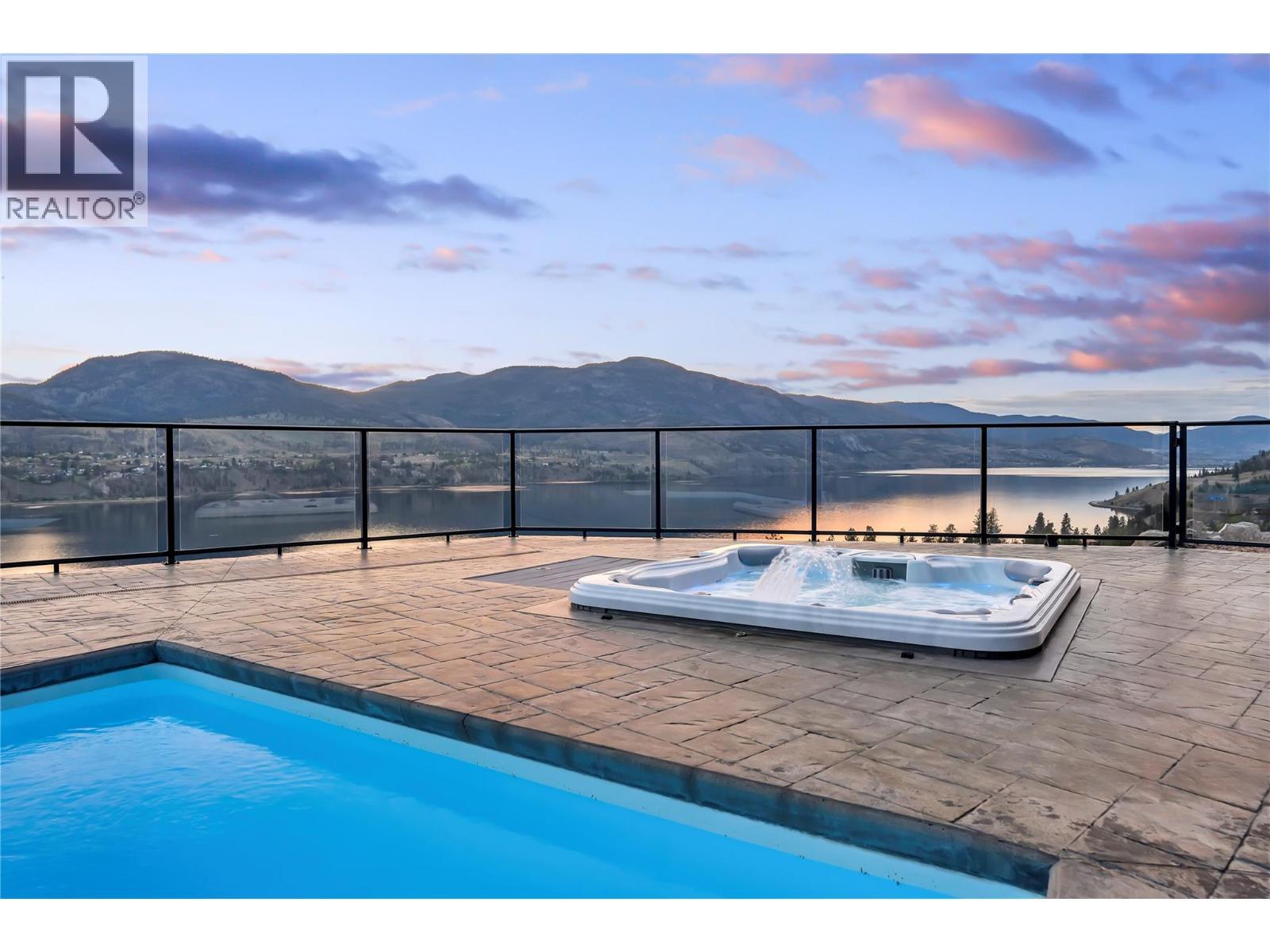 174 Vintage Boulevard, Okanagan Falls, BC - Outdoor With In Ground Pool With View