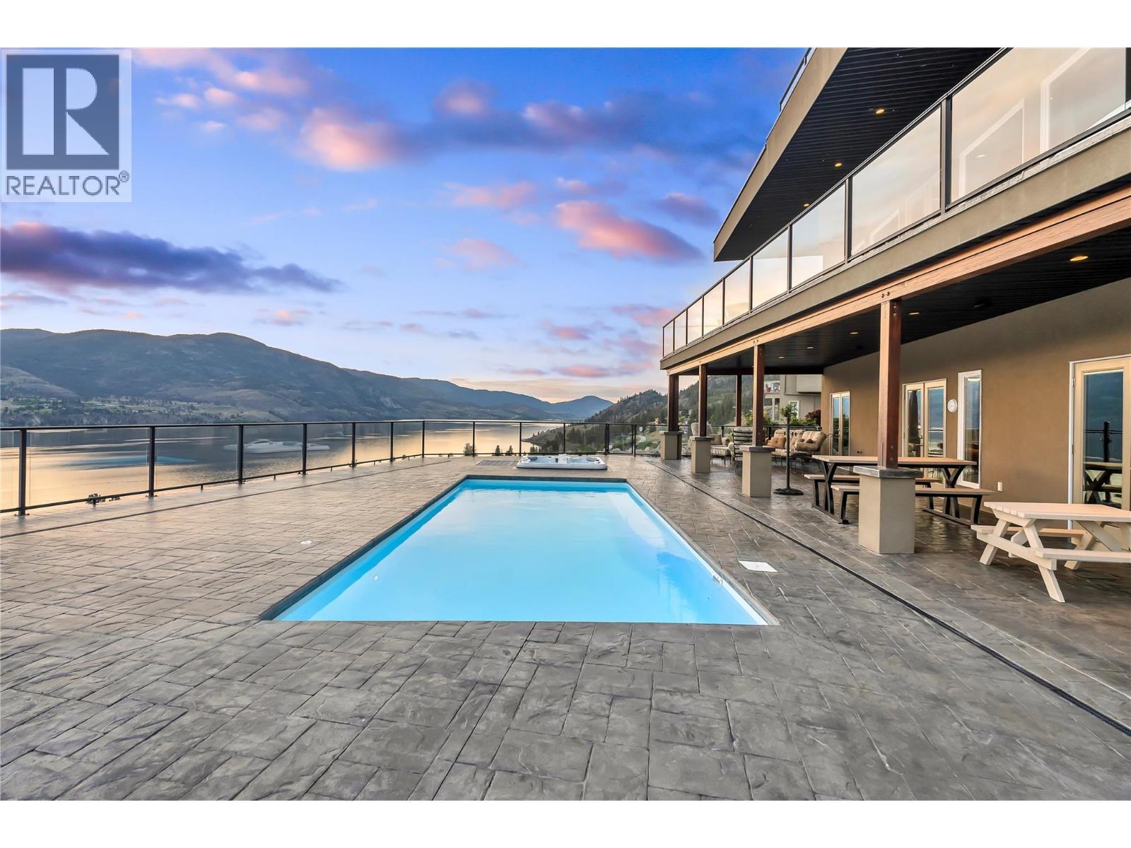 174 Vintage Boulevard, Okanagan Falls, BC - Outdoor With In Ground Pool With Deck Patio Veranda