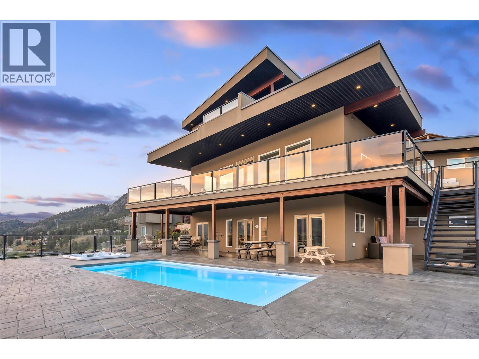 174 Vintage Boulevard, Okanagan Falls, BC - Outdoor With In Ground Pool With Deck Patio Veranda